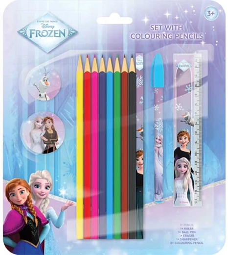 Σετ με ξυλομπογιές Frozen Το Βασίλειο του Πάγου