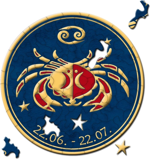 Στρογγυλό παζλ Ζωδιακός Κύκλος – Καρκίνος 33 κομμάτια