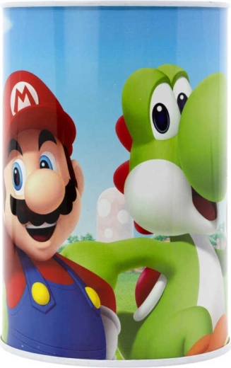 Παιδικός κουμπαράς-κύλινδρος Super Mario 10 × 15 cm - 1 τεμάχιο