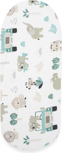 Βαμβακερό σεντόνι για καρότσι NEW BABY Safari 35 × 75 cm