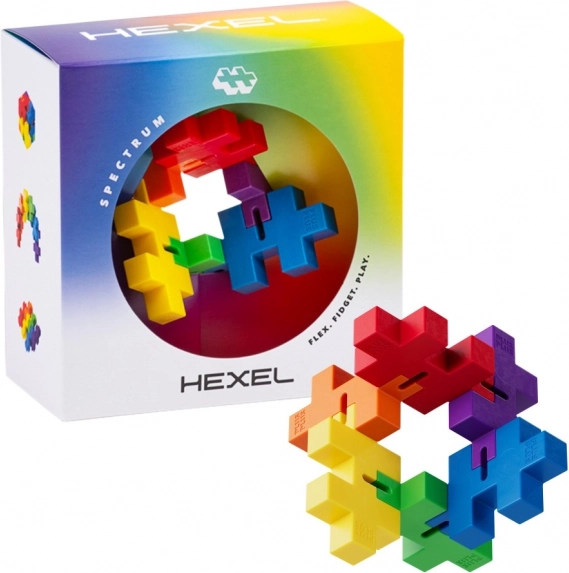 Hexel Ουράνιο Τόξο από την Plus-Plus