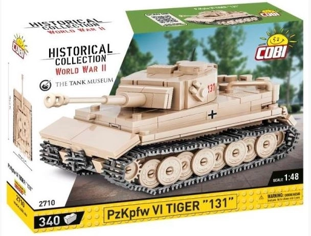 Σετ κατασκευής άρματος PzKpfw VI TIGER 131 σε κλίμακα 1:48