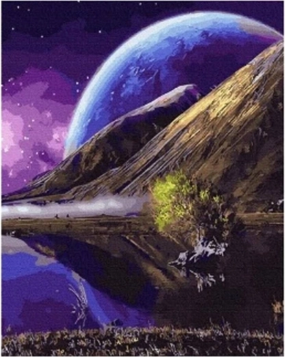 Norimpex διαμαντοζωγραφική – πλανήτης 30 × 40 cm