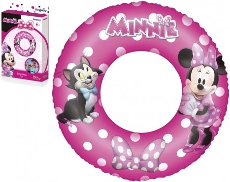 Φουσκωτό κολυμβητικό σωσίβιο-δαχτυλίδι DISNEY MINNIE 56 cm για παιδιά 3–6 ετών