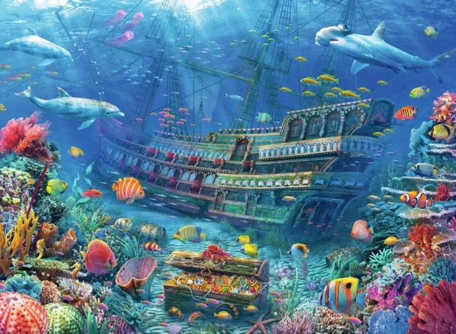 Ravensburger παζλ Υποθαλάσσια ανακάλυψη – 200 κομμάτια