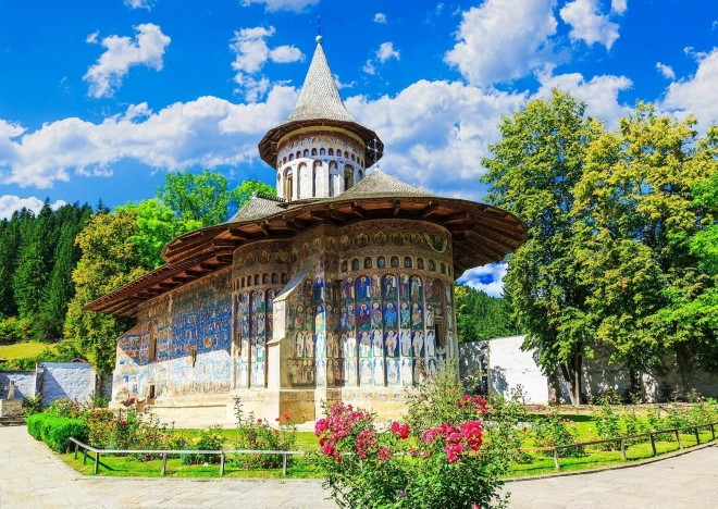Παζλ Μοναστήρι Voroneț, Suceava, Ρουμανία 1000 κομμάτια