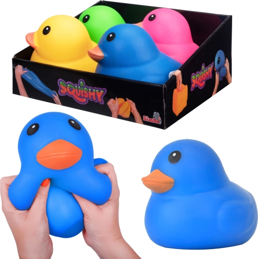 Simba μπλε Squishy παπάκι για ζούληγμα 17 cm