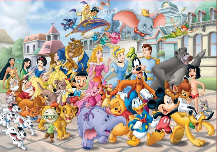 Παζλ Disney παρέλαση χαρακτήρων 200 κομματιών Educa