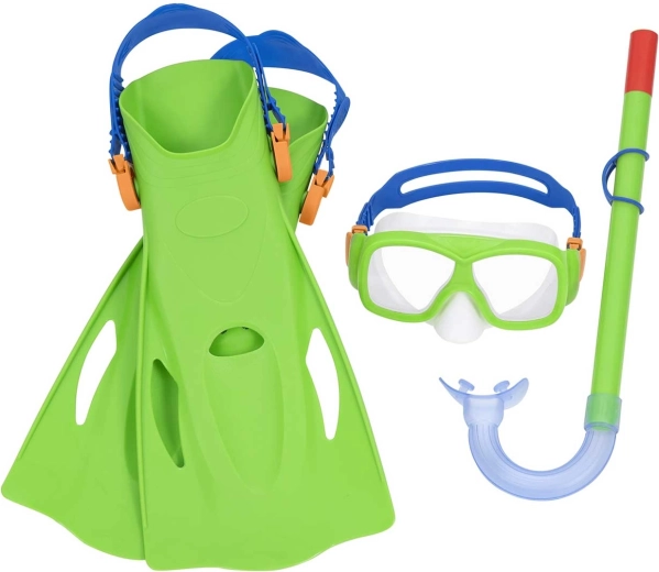 Σετ για snorkeling BESTWAY – μάσκα, αναπνευστήρας και πέδιλα (μέγεθος 37–41)