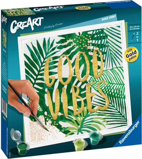CreArt: Good Vibes – ζωγραφική με αριθμούς για εφήβους