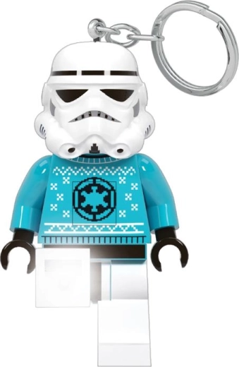 Lego star wars stormtrooper με πουλόβερ – φωτιζόμενο μπρελόκ για κλειδιά