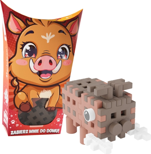 Κατασκευαστικό σετ Mini Waffle Pocket Pets – αγριογούρουνο