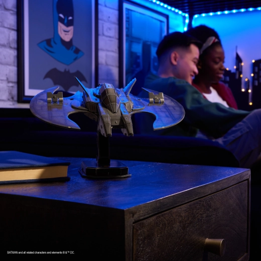 Το εμβληματικό Batwing ως λεπτομερές 3D μοντέλο