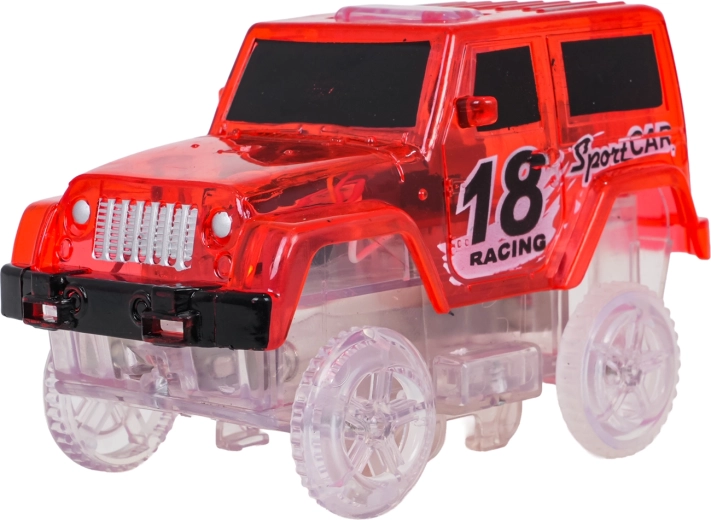 Το αυτοκινητάκι με LED λάμπει στο σκοτάδι