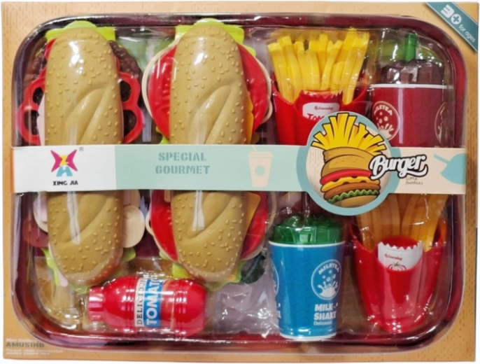 Παιδικό σετ κουζίνας fast food