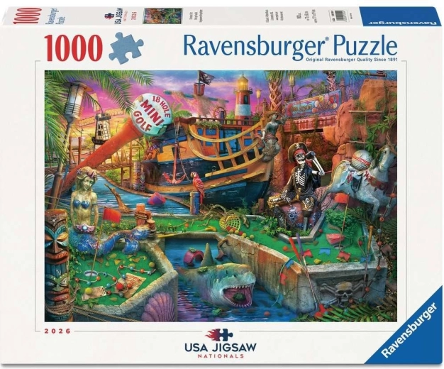 Παζλ Ravensburger USA jigsaw nationals: Πειρατικό μίνι γκολφ 1000 κομμάτια