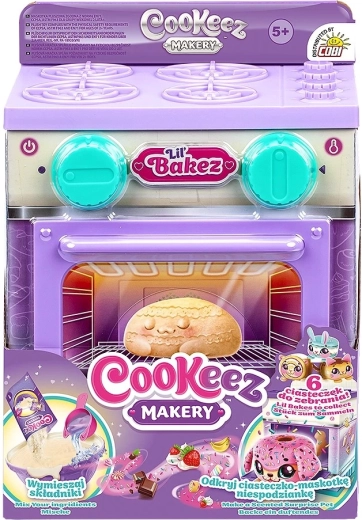 Δημιουργικό σετ COOKEEZ MAKERY – μαγικός φούρνος για να «ψήνεις» λούτρινα ζωάκια