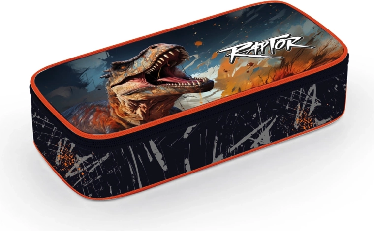 Σχολική κασετίνα τύπου etui Jumbo Dino