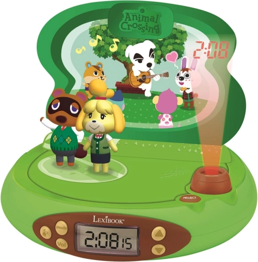 3D ξυπνητήρι με προβολέα ANIMAL CROSSING