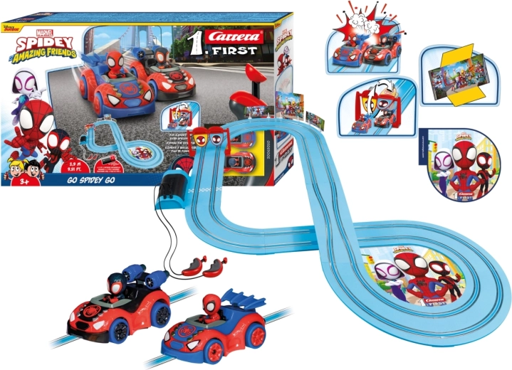 Πίστα αγώνων Carrera First Spidey – Go Spidey Go! 2,9 m