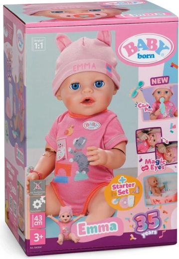 BABY born Emma με μαγικό χέρι, 43 cm