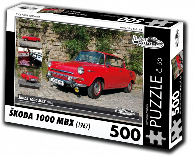 Παζλ RETRO-AUTA Škoda 1000 MBX 500 κομμάτια