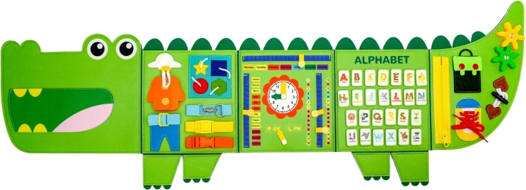 2Kids Toys μαλακή σανίδα δραστηριοτήτων κροκόδειλος