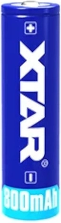Επαναφορτιζόμενη μπαταρία Li-ion Xtar 14500 (AA/R6) 3,7 V 800 mAh με προστασία - 1 τεμάχιο