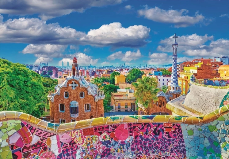 Παζλ CLEMENTONI Park Güell Βαρκελώνη 1000 κομμάτια