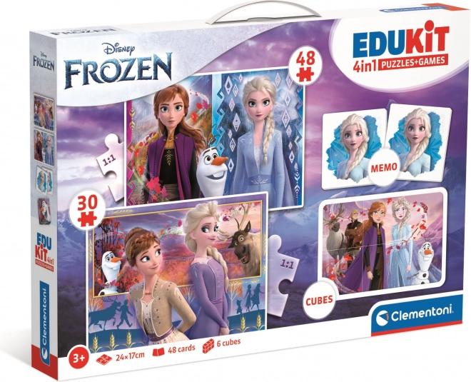 Σετ παιχνιδιών Frozen 4 σε 1 CLEMENTONI