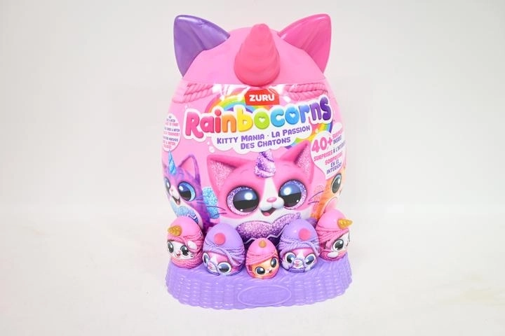 ZURU Rainbocorns Eggzania kitty mania μεσαίο αυγό έκπληξη - 1 τεμάχιο