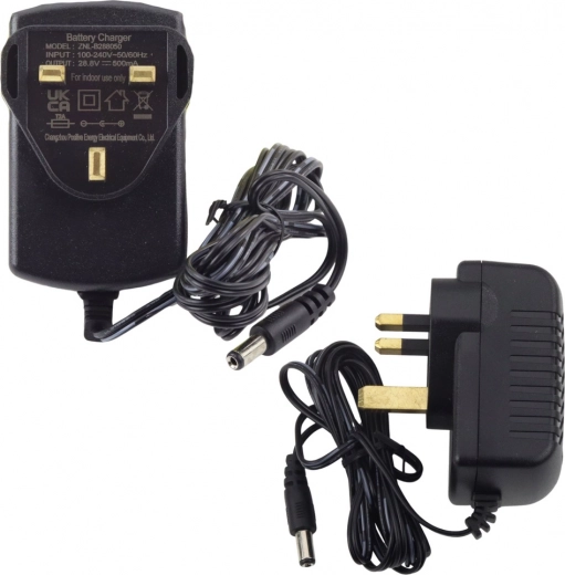 Φορτιστής 28,8 V 500 mA με βρετανικό φις