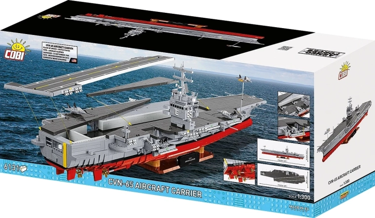 Κατασκευαστικό σετ COBI αεροπλανοφόρο CVN-65 – 6131 κομμάτια