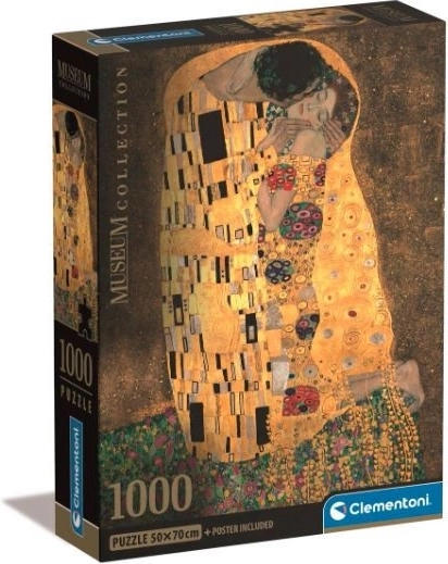 Παζλ 1000 κομματιών Compact Museum Il Bacio