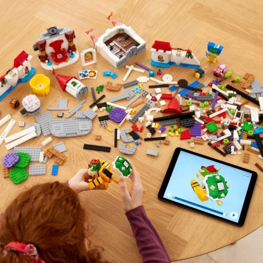 Ψηφιακές οδηγίες στην εφαρμογή LEGO Super Mario