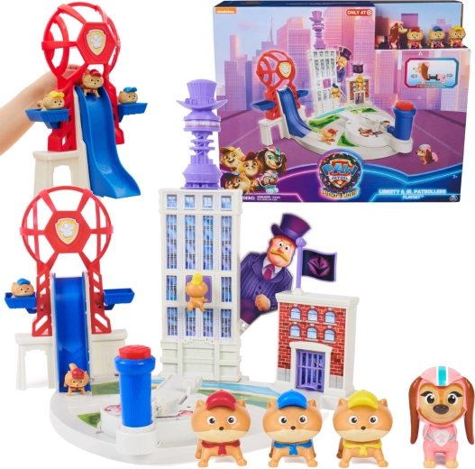 Paw Patrol: Η Ταινία – σετ παιχνιδιού Liberty και νεαρά κουτάβια