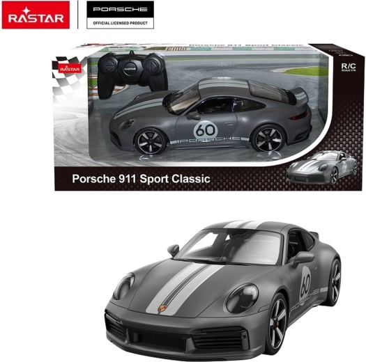 Τηλεκατευθυνόμενο αυτοκίνητο Rastar Porsche 911 Sport Classic 1:16
