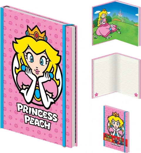 Σημειωματάριο Super Mario A5 Premium Peach
