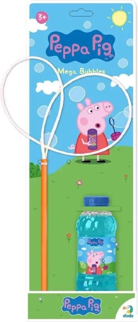 Mega υγρό για σαπουνόφουσκες Peppa Pig 450 ml