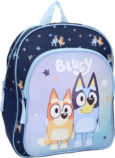 Παιδικό σακίδιο πλάτης Bluey Smoochy Kiss σκούρο μπλε 30 cm