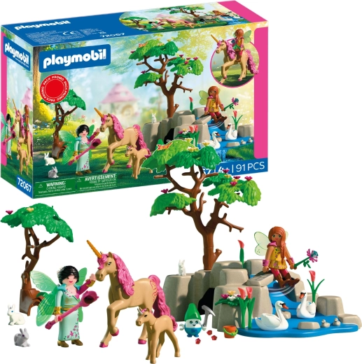 Playmobil εκστρατεία νεράιδων με μονόκερο και πουλαράκι – σετ παιχνιδιού 91 τεμαχίων