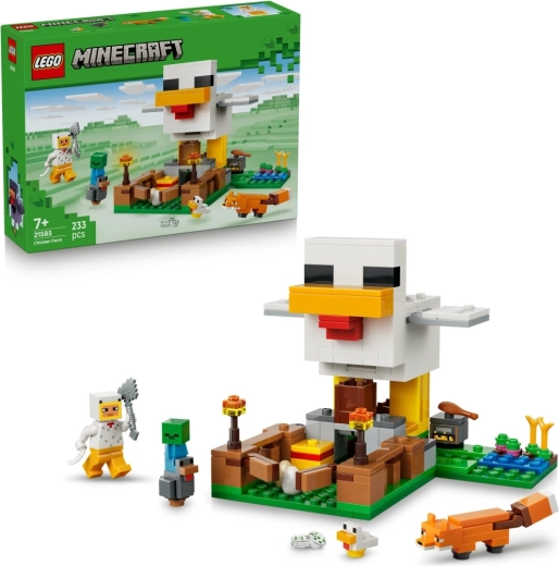 LEGO Minecraft Φάρμα με κοτόπουλα