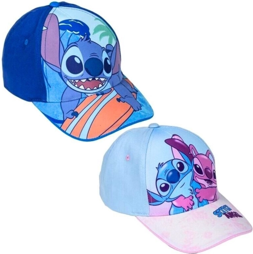 Καπέλο με γείσο Stitch και Angel