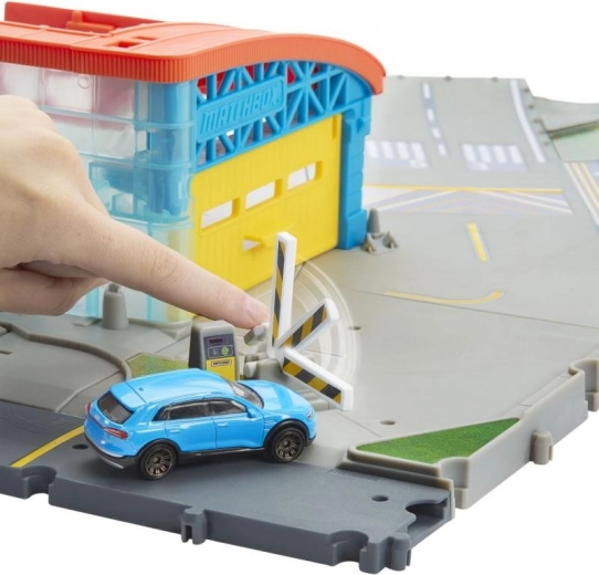 Γκαράζ και χώρος στάθμευσης για οχήματα Matchbox