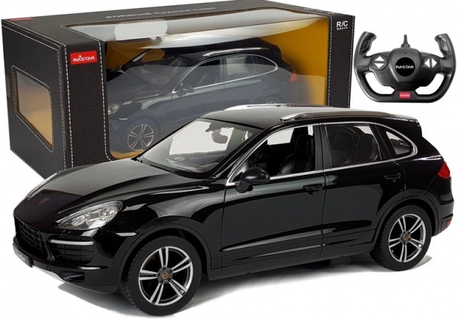 Αυτοκίνητο τηλεκατευθυνόμενο Porsche Cayenne Turbo R/C 1:14 μαύρο