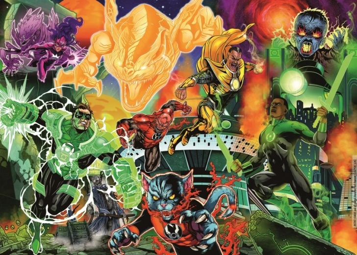 Παζλ Ravensburger Green Lantern 1000 κομμάτια