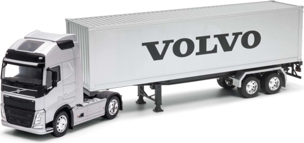 Welly τράκτορας με ρυμουλκούμενο Volvo FH 1:32