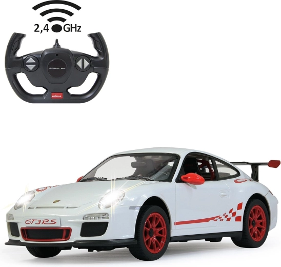 Τηλεκατευθυνόμενο αυτοκίνητο Porsche GT3 RS 1:14 λευκό