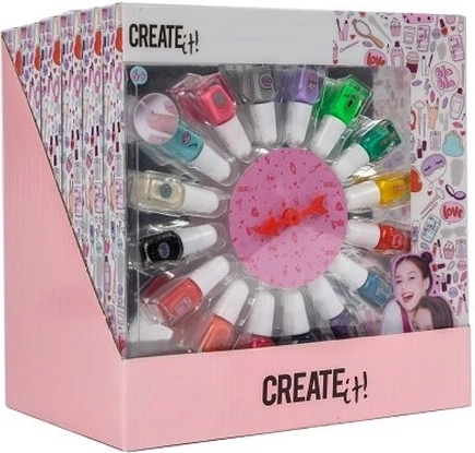 Create It! σετ βερνικιών νυχιών – 16 χρώματα