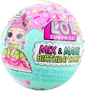 Κούκλα L.O.L. SURPRISE! mix & make birthday cake